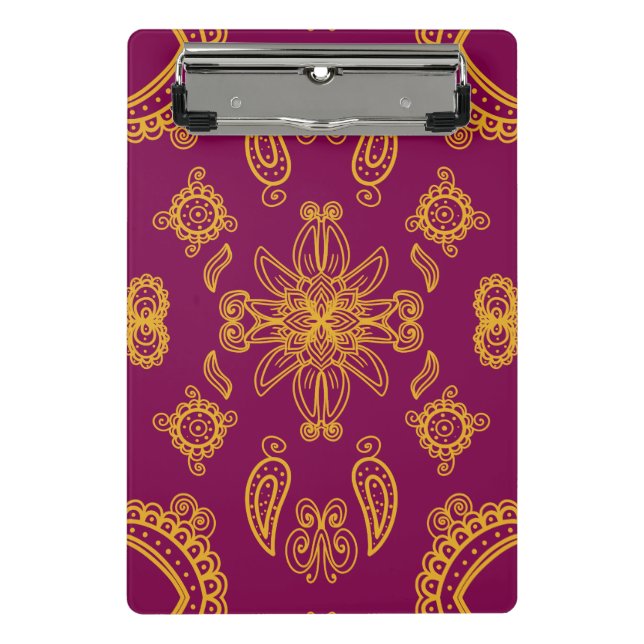 Mini Prancheta Design indien (Frente)