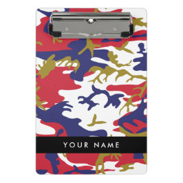 Mini Prancheta Dia da Independência Camuflagem Seu nome Personali