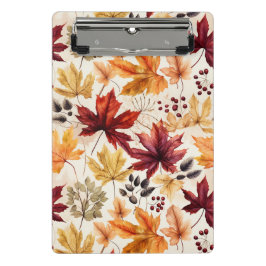 Mini Prancheta Diga com folhas de outono 3 -