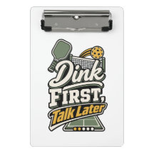 Dink Primeiro, Fale Depois | Caderno de Presente d