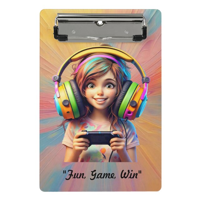 Mini Prancheta "Divertido Jogo Adventure" (Frente)