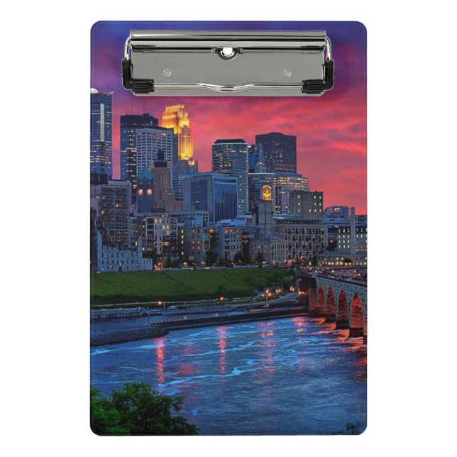 Mini Prancheta Doces do olho de Minneapolis (Frente)