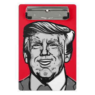 MINI PRANCHETA DONALD TRUMP