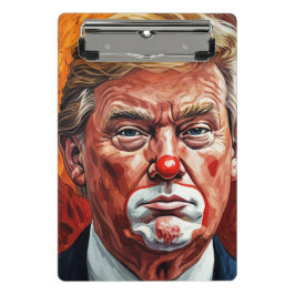 Mini Prancheta donald trump clown