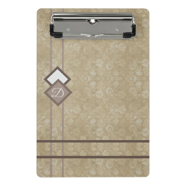 Mini Prancheta Dourado damasco (Frente)