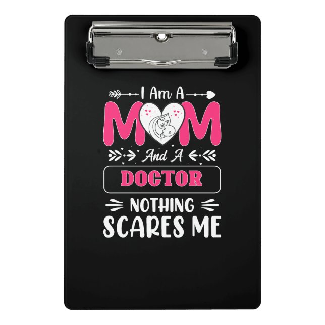 Mini Prancheta Doutor Mãe, Doutor Engraçado Mãe (Frente)