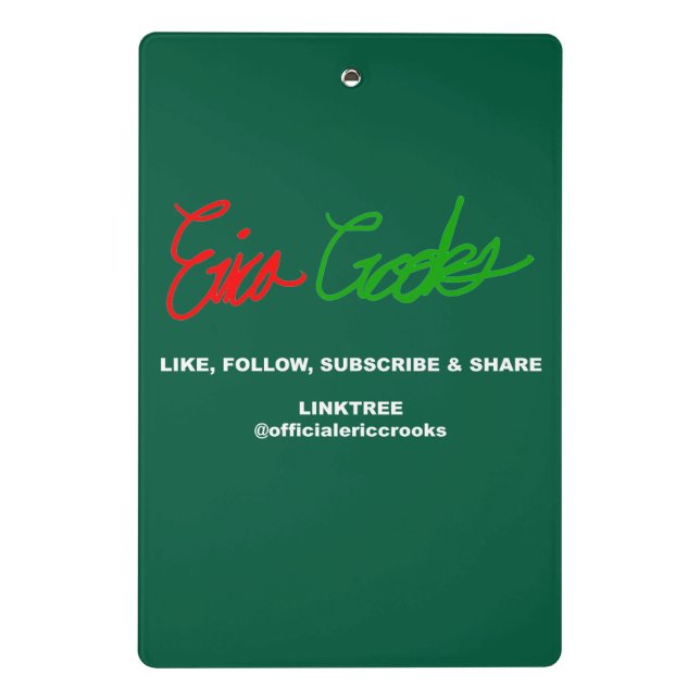 Mini Prancheta Dr. LeBrick Bah Humbug xmas (Verso)