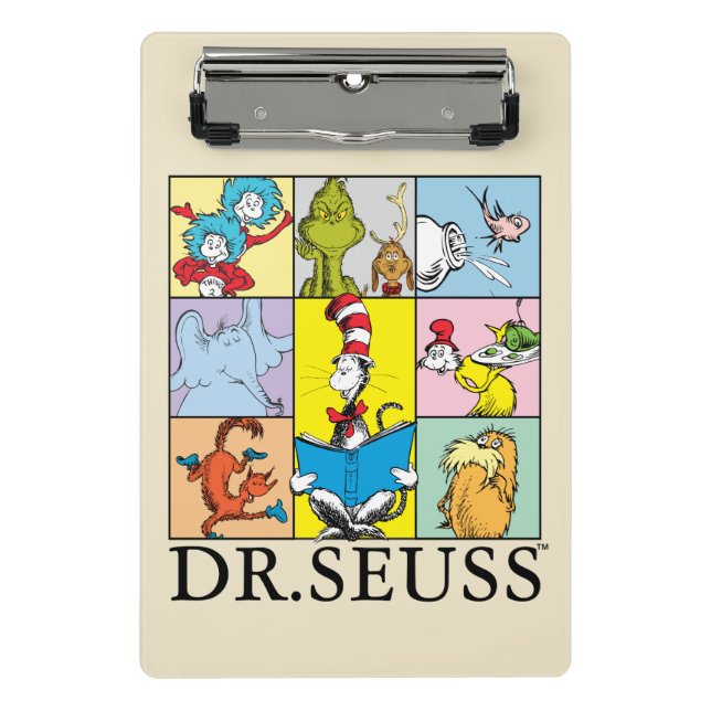 Mini Prancheta Dr. Seuss | Histórias Gráficas (Frente)