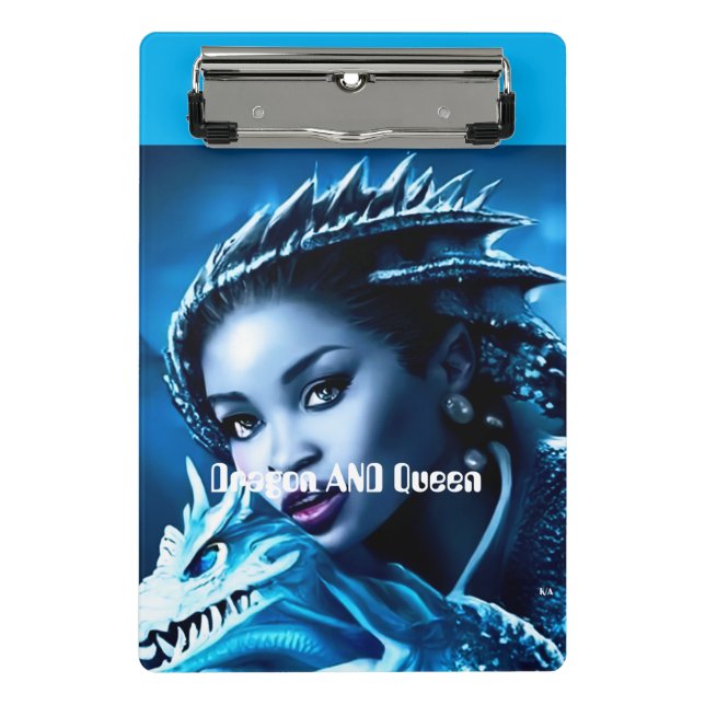 Mini Prancheta Dragão e Sua MiniÁrea de Transferência Rainha (Frente)