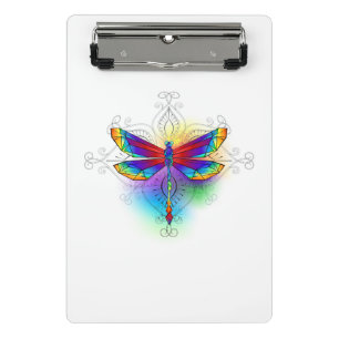 Mini Prancheta Dragonfly Poligonal