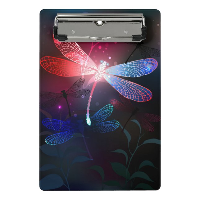Mini Prancheta Dragonfly vermelha (Frente)