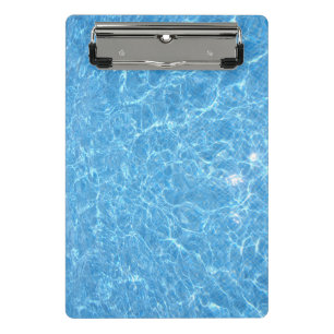 Mini Prancheta Elegante Modelo de água azul de Swimmingpool