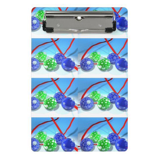 Mini Prancheta Enfeites de natal (Frente)
