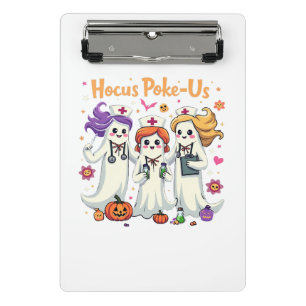 Mini Prancheta Enfermagem de Spoke, Fantasma de Halloween Spooky