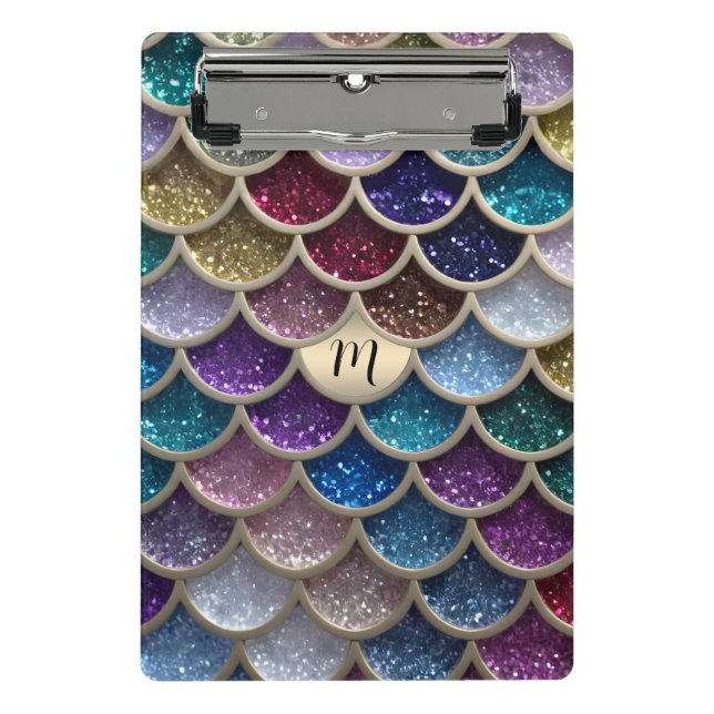 Mini Prancheta Escalas de Smermaid Glam Glitter (Frente)