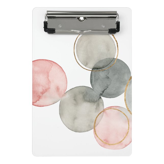 Mini Prancheta Esferas douradas (Frente)