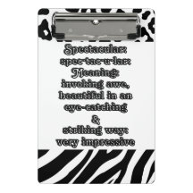 Espetacular: ・ de definição tac ・ u lar ・