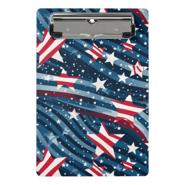 Mini Prancheta Estrelas Patriotas (Frente)