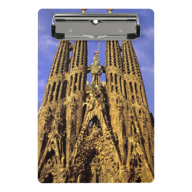 Mini Prancheta Europa, Espanha, Barcelona, Sagrada Família (Frente)