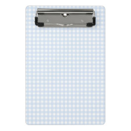 Mini Prancheta F & L Blue Gingham