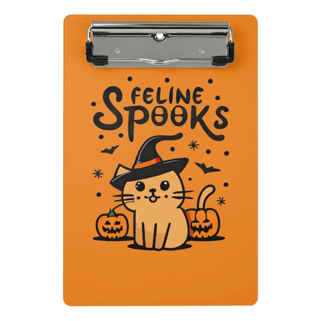 Mini Prancheta Feline Spooks (Frente)
