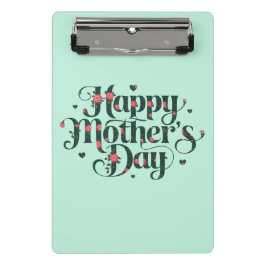 Mini Prancheta Feliz dia de as mães