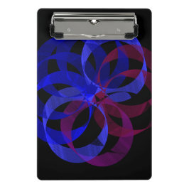 Mini Prancheta Figura 8 Mini área de transferência geométrica