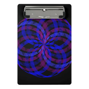Mini Prancheta Flor Pétala Geométrica 3D