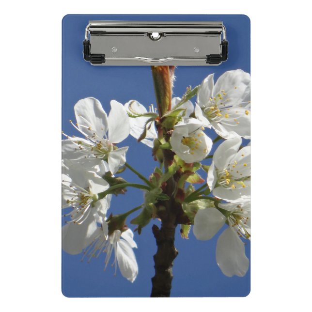Mini Prancheta Flor Primavera branco (Frente)