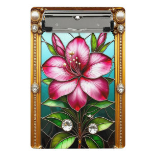 Mini Prancheta Flor Vibrante Ornamentada