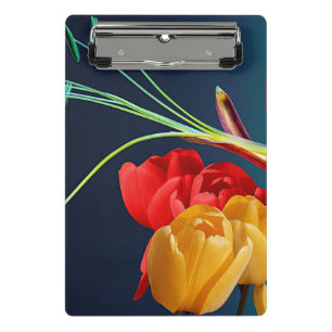 Mini Prancheta Flores de Rosa-17250