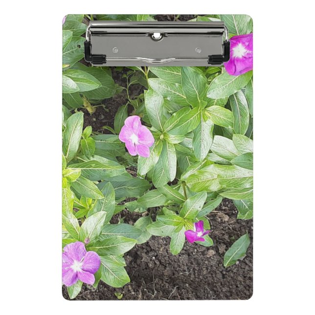 Mini Prancheta Flores Roxas Pequenas #2 (Frente)