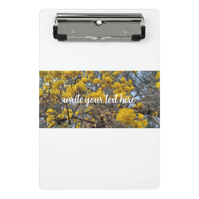 Mini Prancheta Florescer da natureza (Frente)