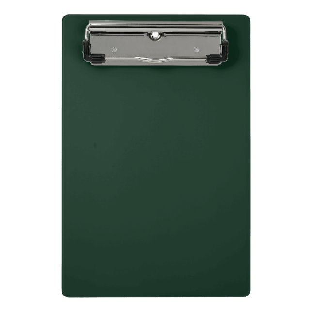 Mini Prancheta Floresta sólida verde-escuro (Frente)