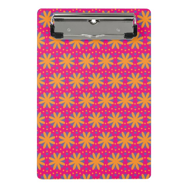 Mini Prancheta formas florais coloridas (Frente)