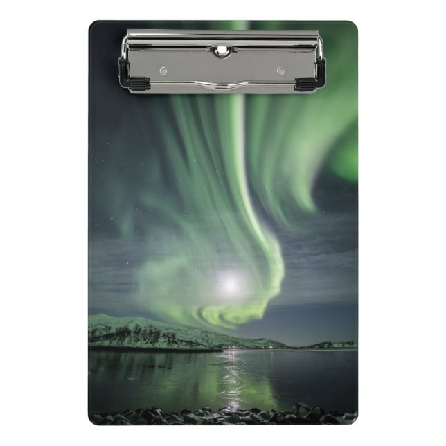 Mini Prancheta Foto da natureza da luz do norte (Frente)