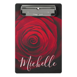 Mini Prancheta Fotografia personalizada da colheita da rosa verme