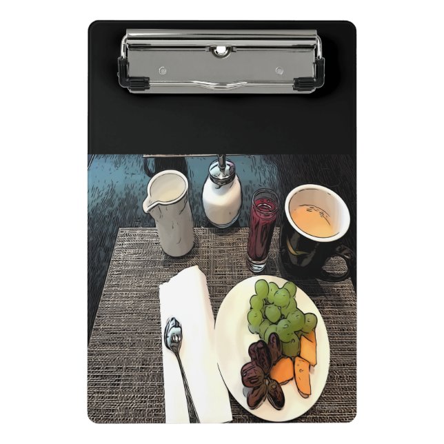 Mini Prancheta Fruta e café (Frente)