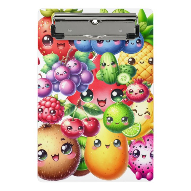 Mini Prancheta Fruta feliz (Frente)