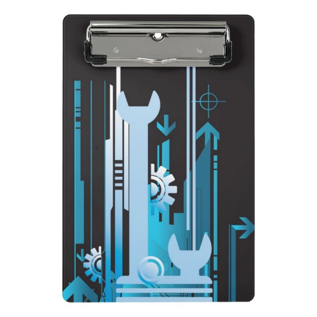 Mini Prancheta Fundo de intervalo mínimo técnico 3 (Frente)