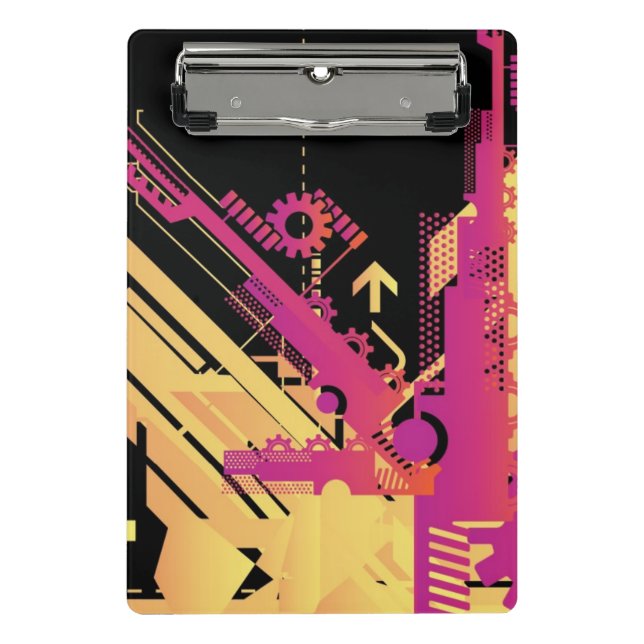 Mini Prancheta Fundo de intervalo mínimo técnico 7 (Frente)