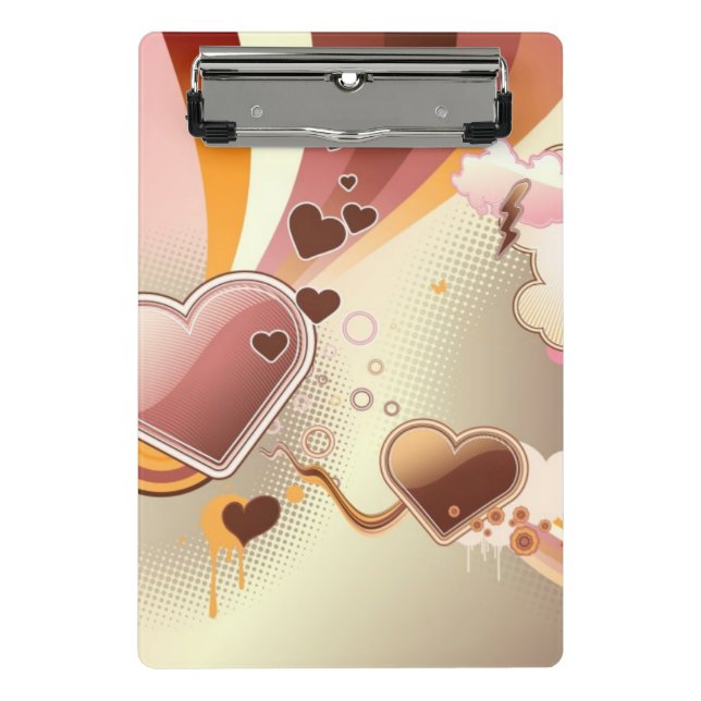 Mini Prancheta Fundo denominado do design (Frente)