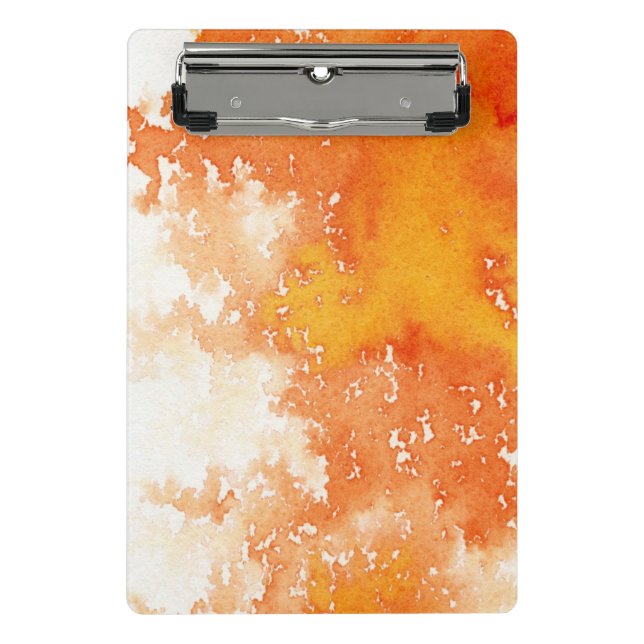Mini Prancheta Fundo pintado mão abstrato da aguarela. 2 (Frente)