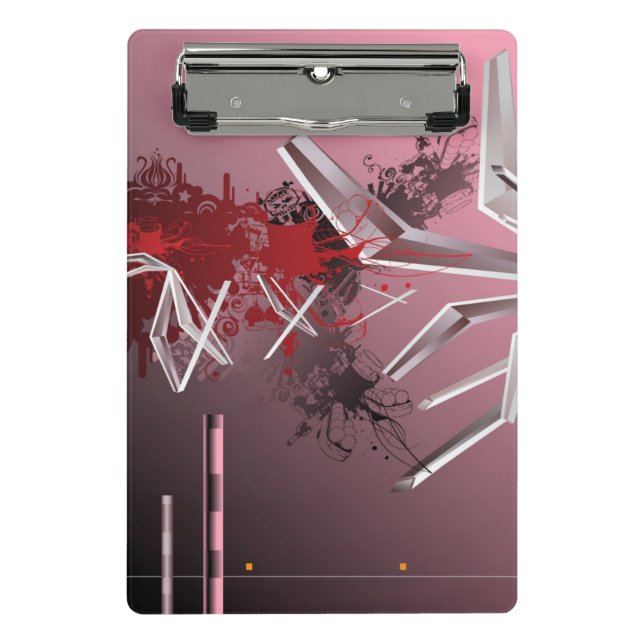 Mini Prancheta Fundos do design (Frente)