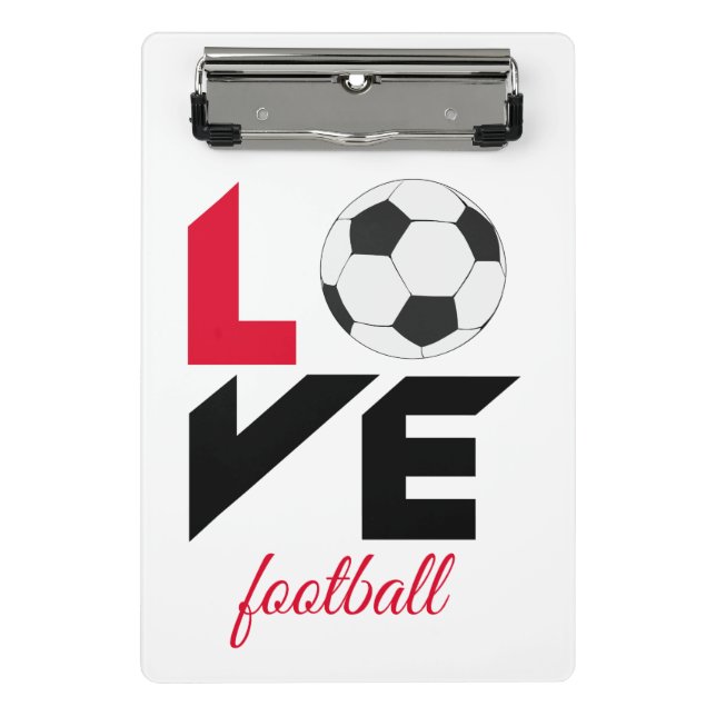 Mini Prancheta Futebol amado (Frente)