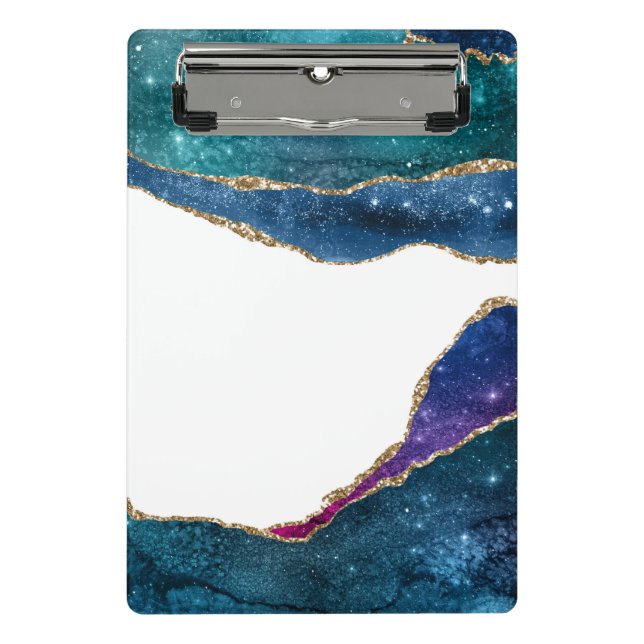Mini Prancheta Galaxy Agate Series Design 3 (Frente)