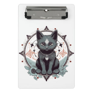 Mini Prancheta Gato Místico