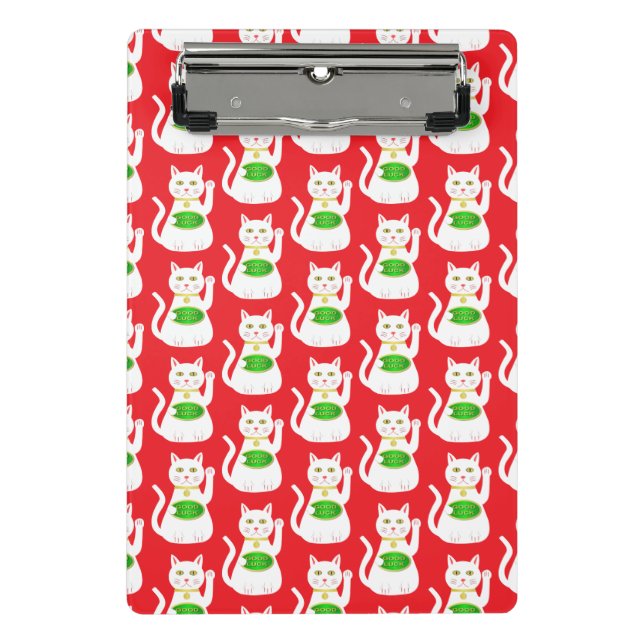 Mini Prancheta Gato Sortudo Oriental Padrão (Frente)