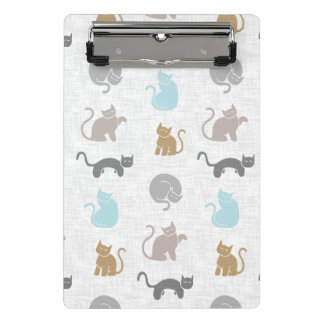 Mini Prancheta Gatos Fofos, Paleta de Cores Urbanas