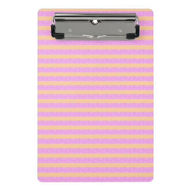 Mini Prancheta Geométrico Rosa  (Frente)